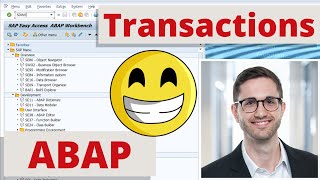 ABAP  The most important Transactions for ABAP [upl. by Yeslrahc]