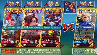 Yuzuke Vs Real Top 1 Global YSS Top 1 Global Edith amp Top 1 Global Ixia 😱  My Hardest Battle Ever [upl. by Elehcor]