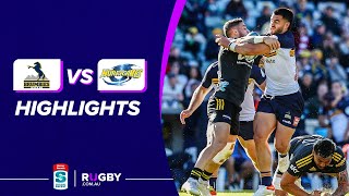 2022 Super Rugby Pacific Round 11 Brumbies vs Hurricanes [upl. by Dumanian]