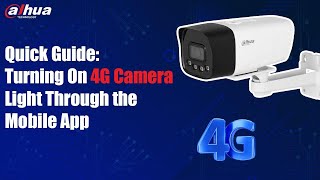 Quick Guide Turning On 4G Camera Light Through the Mobile App [upl. by Addia]