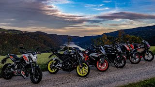 LAST SUMMER DAYS  125er LIFESTYLE 20 YAMAHA MT 125 [upl. by Esylla]