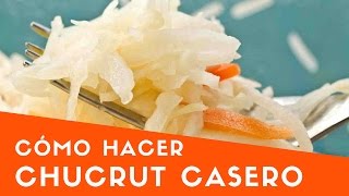 Como hacer el chucrut receta básica [upl. by Gredel]