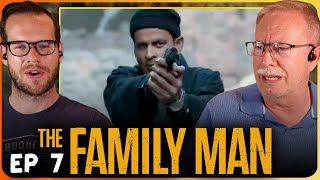 THE FAMILY MAN  Ep 7  Reaction Video  Manoj Bajpayee [upl. by Eladnor]