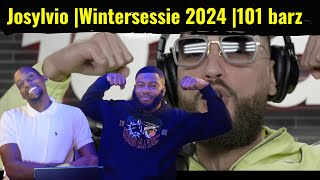 Josylvio Wintersessie reaction  101 Barz [upl. by Kcirdaed514]