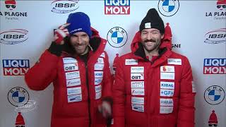 Highlights 2 men Bob La Plagne World cup 2 [upl. by Salchunas]