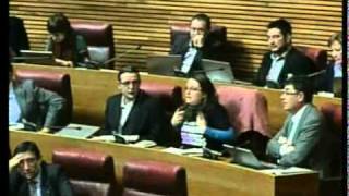 El PP expulsa a Mónica Oltra per una samarreta que diu quotNo nos falta dinero nos sobran chorizosquot [upl. by Adelle837]