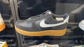 Nike Air Force 1 ‘07 LV8 BlackSummit WhiteGum Light Brown  Style Code FQ8714004 [upl. by Nilekcaj]