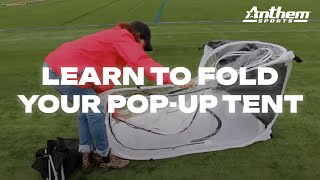 Learn to fold your PopUp Tent [upl. by Intruoc929]