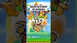 USELESS Facts about the Koopalings Lemmy Koopa [upl. by Raviv]