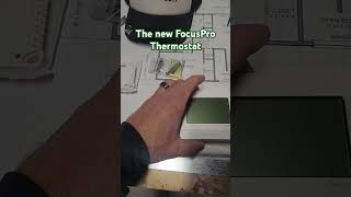 Brand new FocusPro Thermostat hvac hvaclife [upl. by Nunes]