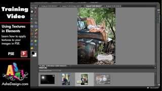 Using Textures in Photoshop Elements PSE [upl. by Betsy999]