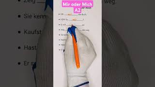 Mir oder Mich  Learn German  German for beginners  B1 Deutsch [upl. by Heshum57]