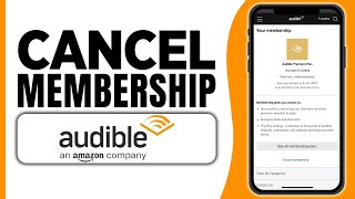 How To Cancel Audible Membership Through Amazon 2024 [upl. by Lang]