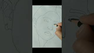 Click here 👆🏻 to watch full video  drawing Bhoomika Chawla  indian actress  shorts [upl. by Iraj]