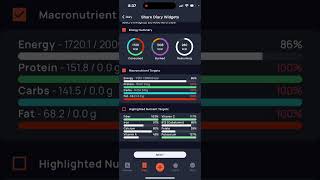 How To Share Your Cronometer Diary [upl. by Eniretak]