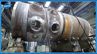 How Russians Dominate Nuclear Reactor Production Cylindrical Forging Technology amp Bending Machinery [upl. by Ateiluj]