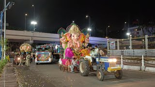 Ganesh Nimajjanam 8 Day 2023  Ganesh visarjan 2023 Tank Bund  Ganesh chaturthi 2023 [upl. by Aizitel211]