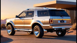 80s FORD EXPLORER  AI Inspired by Luigi Colani [upl. by Rukna997]