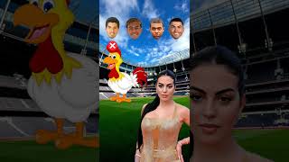 Ronaldo vs Mbappe vs LamineYamal vs LuisSuarezGeorgina Asks ⚽🔥🏆 [upl. by Anoj]