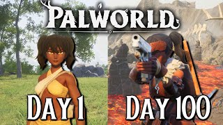 I Spent 100 Days in Palworld SOLO Heres What Happened [upl. by Rurik]