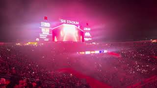 Rutgers football horse amp team entrance vs Washington  92724 [upl. by Tibbs605]