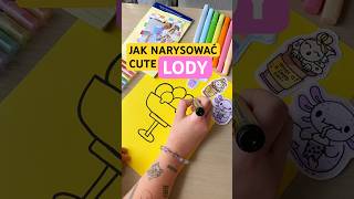 🆘JAK RYSOWAĆ CUTE LODY ivoadventures howtodraw diy art markers rysowanie drawing drawings [upl. by Joshia]