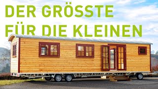 Der GRÖSSTE für die KLEINEN Tiny HouseZirkuswagen als Waldkindergartenwagen [upl. by Faxan]