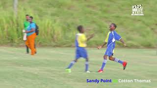 Primary School Football 2024 Highlights Cotton Thomas Comprehensive vs Sandy Point Primary School [upl. by Esra]