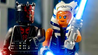 LEGO Star Wars  Darth Maul Vs Ahsoka [upl. by Mcclain]