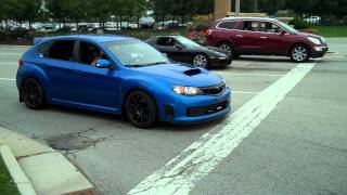 Straight pipe WRX STi take off [upl. by Amikahs517]