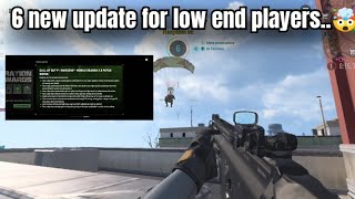 Warzone Mobile new patch update details for low medium end players huge changes [upl. by Pernell]