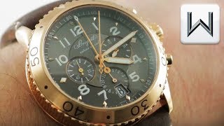 Breguet Type XXI Transatlantique Flyback Chronograph 3810BR929ZU Luxury Watch Review [upl. by Orag]