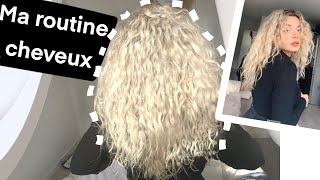 MA ROUTINE CHEVEUX DECOLORÉS amp BOUCLÉS  l Mélissa B [upl. by Bittencourt]