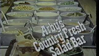 1982  Arbys Country Fresh Salad Bar [upl. by Regnij]