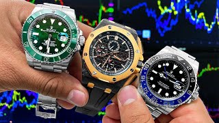 LOS RELOJES DE LUJO COMO INVERSIÓN ¡TODA LA VERDAD Rolex AP Patek Philippe [upl. by Klecka926]