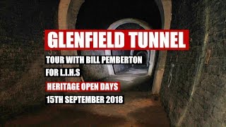 Glenfield Tunnel Tour with LIHS  Heritage Open Days [upl. by Natek]