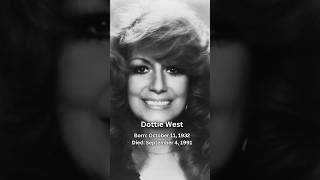 Dottie West Was A Distinguished Figure In The Country Scene🕊️dottiewest country fy fyp [upl. by Assirual]