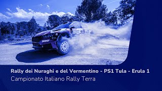 CIRT  Rally dei Nuraghi e del Vermentino  PS1 Tula  Erula 1 [upl. by Mak]