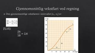 1P  Vekstfart [upl. by Laughton]