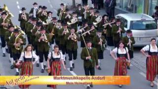 Marktmusikkapell Andorf  Mein Heimatland [upl. by Arykahs]