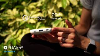 MOMAX  QPower 3 3in1 Wireless External Battery Pack  Unboxing HK [upl. by Bertina]