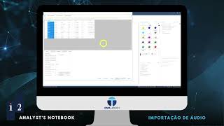 i2 Analyst’s NotebookImportação de Áudio [upl. by Ahseket983]