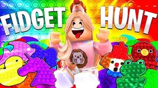 ava plays epic fidget hunt in roblox [upl. by Wilkey78]