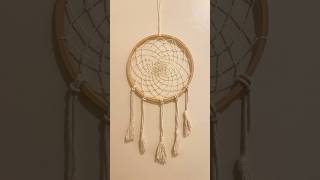 Dream catcher🍃 dreamcatchercraft decor youtubeshortsarteasy [upl. by Nnasor]