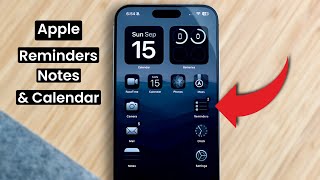 iOS 18  What’s new in Apple Notes Reminders amp Calendar [upl. by Eihs867]