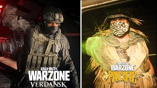 VERDANSK vs PACIFIC CALDERA  CALL OF DUTY WARZONE COMPARISON [upl. by Elleon379]