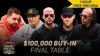 Super High Roller Bowl PLO Final Table with Jared Bleznick amp Josh Arieh One Hour Preview [upl. by Aile]