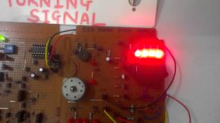 Bike Turning Signal using 555 Timer IC [upl. by Hughes126]