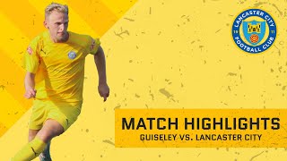 Match Highlights  Guiseley vs Lancaster City [upl. by Moritz450]