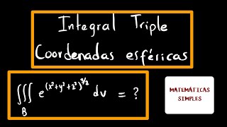 Coordenadas esféricas  Jacobiano  Integral triple [upl. by Nahoj]